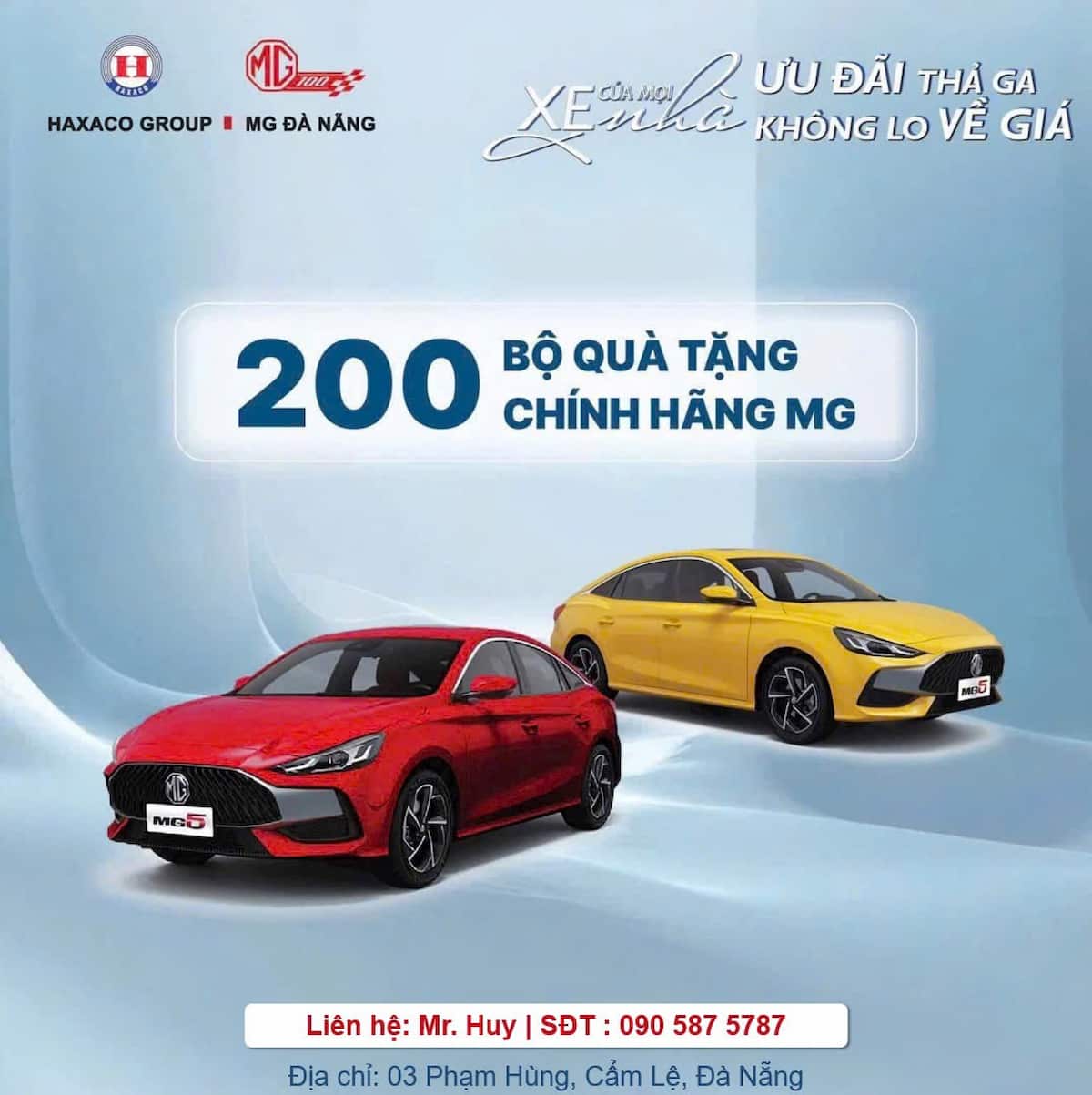 Khuyến mãi MG Đà Nẵng tháng 3/2025: Ưu đãi lên đến 45 triệu đồng + quà tặng hấp dẫn