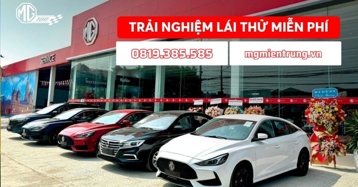 Đăng ký Lái thử xe tại MG Đà Nẵng