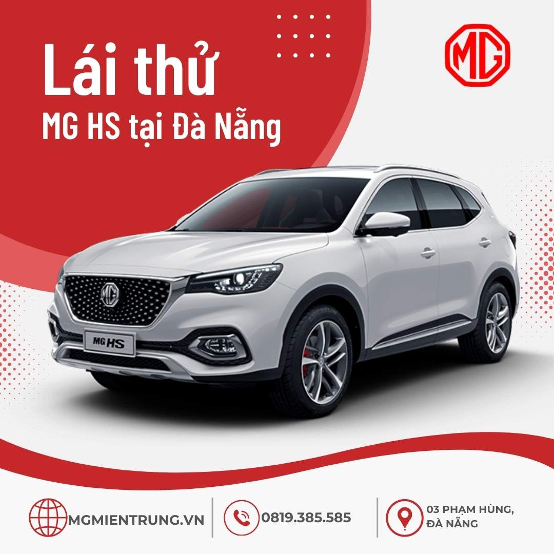 Đăng ký lái thử MG HS tại MG Đà Nẵng